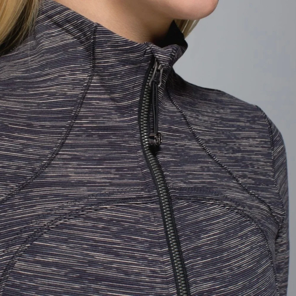 Lululemon Forme Jacket *Cuffins Wee Are From Space Black Cashew
